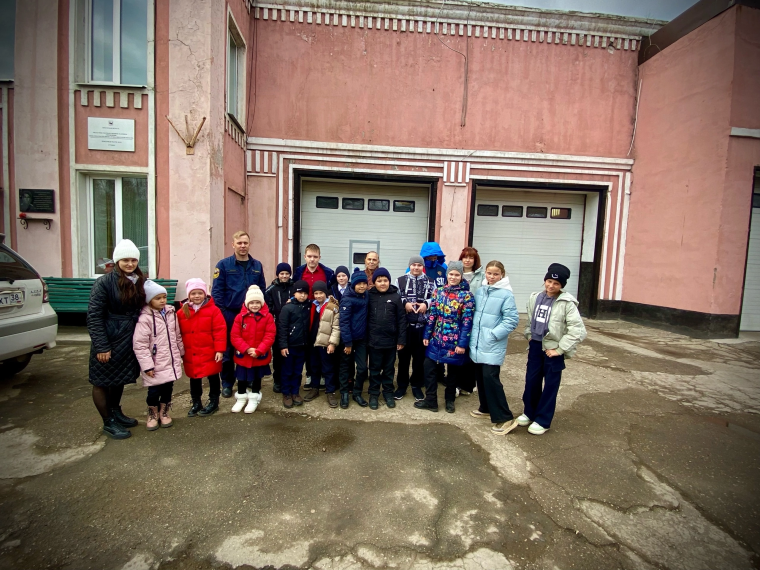 Экскурсия в ПЧ №110.
